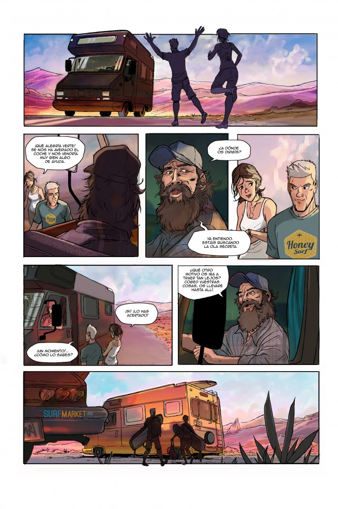 Página dos del comic
